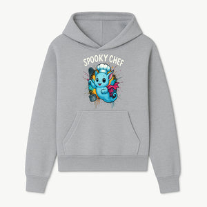 Spooky Chef Ghost Graphic Tee - Fun Halloween T-Shirt with Colorful Cartoon Design for Kids and Adults - Hoodie 1758181724611.jpg