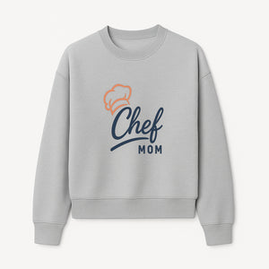 Chef Mom Chef Hat Design T-Shirt | Gift for Cooking Moms | Fun Culinary Apparel for Mothers | Mother's Day Gift Idea - Sweatshirt 1758181724733.jpg