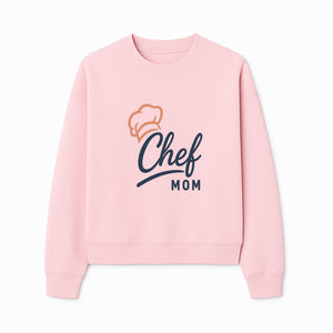 Chef Mom Chef Hat Design T-Shirt | Gift for Cooking Moms | Fun Culinary Apparel for Mothers | Mother's Day Gift Idea - Sweatshirt 1758181725019.jpg