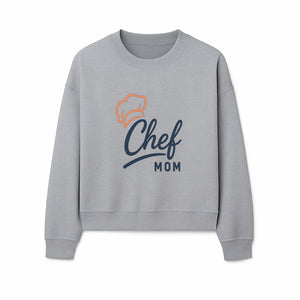 Chef Mom Chef Hat Design T-Shirt | Gift for Cooking Moms | Fun Culinary Apparel for Mothers | Mother's Day Gift Idea - Sweatshirt 1758181725606.jpg
