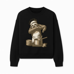 Chef Sloth Cooking Graphic Tee - Cute Animal Kitchen Design Funny Cooking Shirt for Food Lovers and Animal Enthusiasts - Sweatshirt 1758181725752.jpg