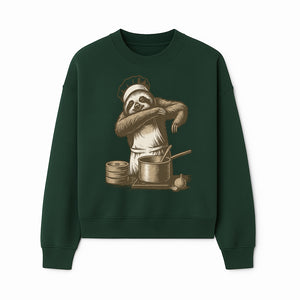 Chef Sloth Cooking Graphic Tee - Cute Animal Kitchen Design Funny Cooking Shirt for Food Lovers and Animal Enthusiasts - Sweatshirt 1758181726031.jpg