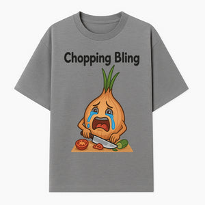 Funny Onion Chef Art Print - Chopping Bling Kitchen Wall Decor for Food Lovers, Culinary Gifts, Humorous Cooking Decor - T-shirt 1758181726107.jpg