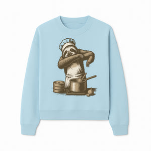 Chef Sloth Cooking Graphic Tee - Cute Animal Kitchen Design Funny Cooking Shirt for Food Lovers and Animal Enthusiasts - Sweatshirt 1758181726326.jpg