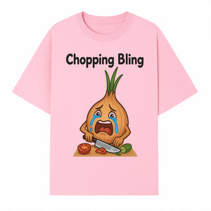 Funny Onion Chef Art Print - Chopping Bling Kitchen Wall Decor for Food Lovers, Culinary Gifts, Humorous Cooking Decor - T-shirt 1758181726375.jpg