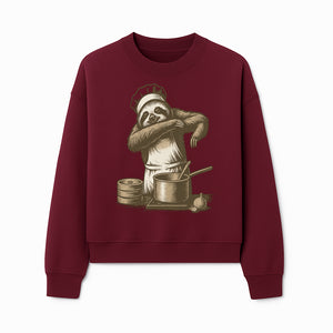 Chef Sloth Cooking Graphic Tee - Cute Animal Kitchen Design Funny Cooking Shirt for Food Lovers and Animal Enthusiasts - Sweatshirt 1758181726643.jpg