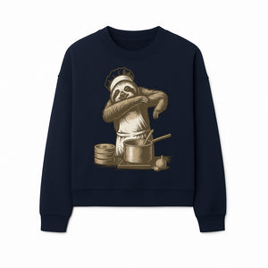 Chef Sloth Cooking Graphic Tee - Cute Animal Kitchen Design Funny Cooking Shirt for Food Lovers and Animal Enthusiasts - Sweatshirt 1758181726766.jpg