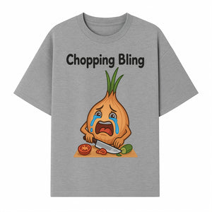 Funny Onion Chef Art Print - Chopping Bling Kitchen Wall Decor for Food Lovers, Culinary Gifts, Humorous Cooking Decor - T-shirt 1758181726986.jpg