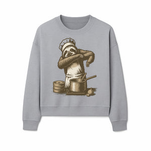 Chef Sloth Cooking Graphic Tee - Cute Animal Kitchen Design Funny Cooking Shirt for Food Lovers and Animal Enthusiasts - Sweatshirt 1758181727055.jpg