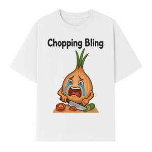 Funny Onion Chef Art Print - Chopping Bling Kitchen Wall Decor for Food Lovers, Culinary Gifts, Humorous Cooking Decor - T-shirt 1758181727116.jpg