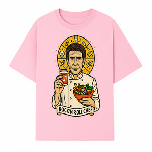 Rock 'n' Roll Chef Graphic Tee | Funky Culinary Art Shirt | Music & Food Lover Gift | Unique Chef Apparel for Foodies - T-shirt 1758181728113.jpg
