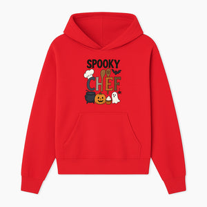 Spooky Chef Halloween Kitchen Decor - Pumpkin, Ghost, Cauldron, Baking Utensils - Fun Autumn Home & Party Decoration - Hoodie 1758181728479.jpg