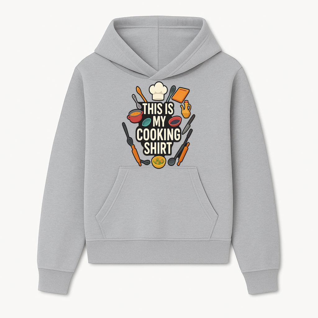 This Is My Cooking Shirt - Fun Chef Apparel for Foodies, Home Cooks, and Culinary Enthusiasts - Hoodie 1758181729790.jpg