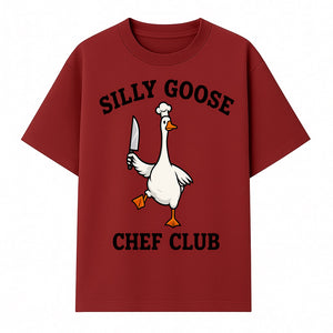 Silly Goose Chef Club T-Shirt Design - Fun Cooking Apparel for Chefs and Food Lovers - Gift for Culinary Enthusiasts - T-shirt 1758181729970.jpg
