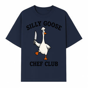 Silly Goose Chef Club T-Shirt Design - Fun Cooking Apparel for Chefs and Food Lovers - Gift for Culinary Enthusiasts - T-shirt 1758181730126.jpg