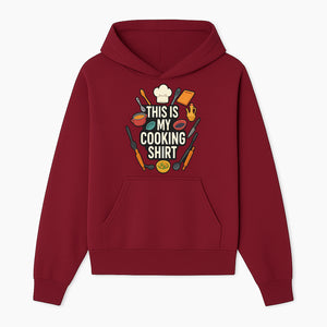 This Is My Cooking Shirt - Fun Chef Apparel for Foodies, Home Cooks, and Culinary Enthusiasts - Hoodie 1758181730852.jpg