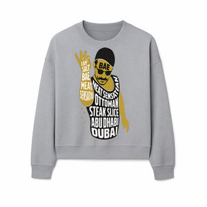 Salt Bae Meat Sensation Graphic Tee - Ottoman Steak Slice, Abu Dhabi & Dubai Inspired Apparel for Food Lovers - Sweatshirt 1758181732209.jpg