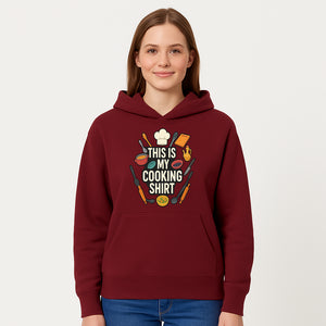 This Is My Cooking Shirt - Fun Chef Apparel for Foodies, Home Cooks, and Culinary Enthusiasts - Hoodie 1758181732675.jpg