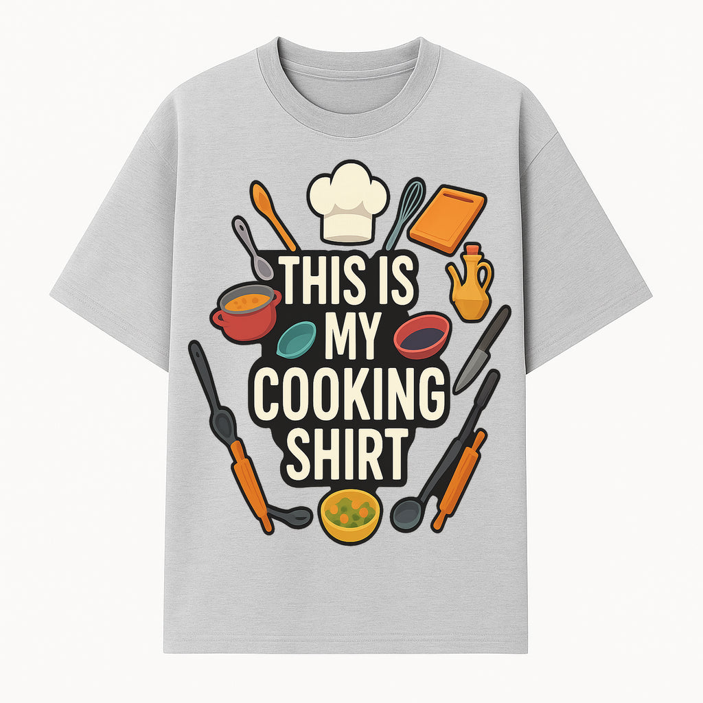This Is My Cooking Shirt - Fun Chef Apparel for Foodies, Home Cooks, and Culinary Enthusiasts - T-shirt 1758181732816.jpg