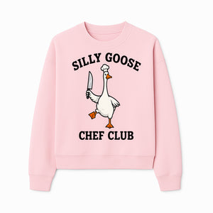 Silly Goose Chef Club T-Shirt Design - Fun Cooking Apparel for Chefs and Food Lovers - Gift for Culinary Enthusiasts - Sweatshirt 1758181732936.jpg