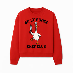 Silly Goose Chef Club T-Shirt Design - Fun Cooking Apparel for Chefs and Food Lovers - Gift for Culinary Enthusiasts - Sweatshirt 1758181733328.jpg