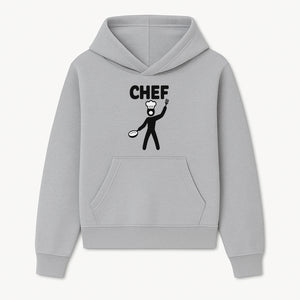 Chef Silhouette Wall Art | Kitchen Decor | Cooking Enthusiast Gift | Restaurant Wall Sign | Culinary Art | Modern Home Decor - Hoodie 1758181733573.jpg