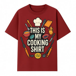 This Is My Cooking Shirt - Fun Chef Apparel for Foodies, Home Cooks, and Culinary Enthusiasts - T-shirt 1758181733886.jpg