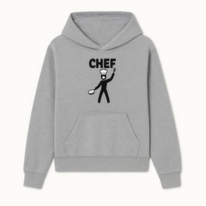 Chef Silhouette Wall Art | Kitchen Decor | Cooking Enthusiast Gift | Restaurant Wall Sign | Culinary Art | Modern Home Decor - Hoodie 1758181734184.jpg