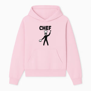 Chef Silhouette Wall Art | Kitchen Decor | Cooking Enthusiast Gift | Restaurant Wall Sign | Culinary Art | Modern Home Decor - Hoodie 1758181734457.jpg