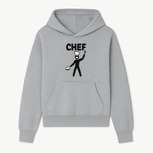 Chef Silhouette Wall Art | Kitchen Decor | Cooking Enthusiast Gift | Restaurant Wall Sign | Culinary Art | Modern Home Decor - Hoodie 1758181734981.jpg