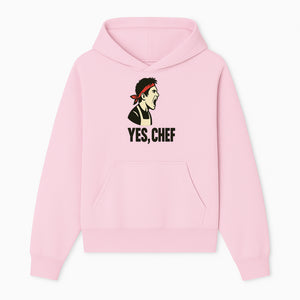 Yes, Chef! Chef Motivational Wall Art, Kitchen Decor, Culinary Quote Print, Chef Gift, Cooking Enthusiast Wall Art - Hoodie 1758181734990.jpg