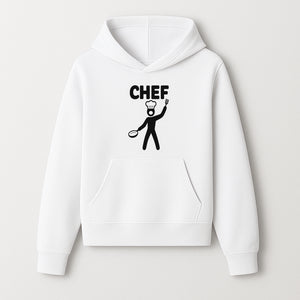 Chef Silhouette Wall Art | Kitchen Decor | Cooking Enthusiast Gift | Restaurant Wall Sign | Culinary Art | Modern Home Decor - Hoodie 1758181735115.jpg