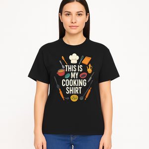 This Is My Cooking Shirt - Fun Chef Apparel for Foodies, Home Cooks, and Culinary Enthusiasts - T-shirt 1758181735805.jpg