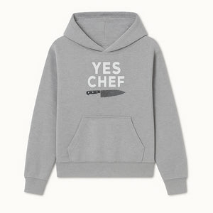 Yes Chef Knife Print - Culinary Art Decor for Chefs Kitchen Wall, Professional Cook Gift, Modern Kitchen Artwork - Hoodie 1758181735806.jpg