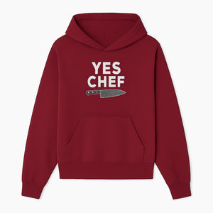 Yes Chef Knife Print - Culinary Art Decor for Chefs Kitchen Wall, Professional Cook Gift, Modern Kitchen Artwork - Hoodie 1758181736255.jpg