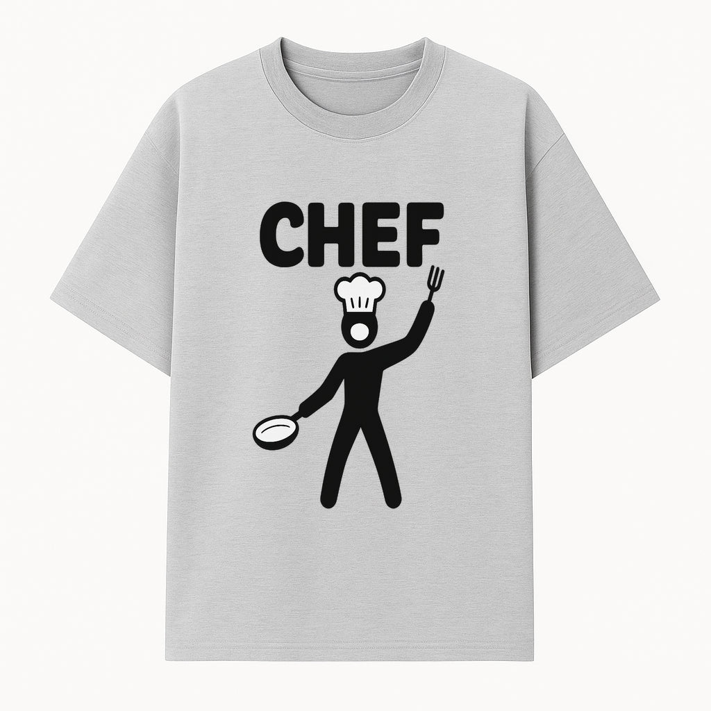 Chef Silhouette Wall Art | Kitchen Decor | Cooking Enthusiast Gift | Restaurant Wall Sign | Culinary Art | Modern Home Decor - T-shirt 1758181736586.jpg