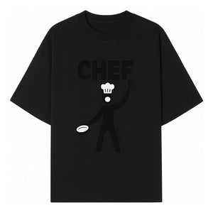 Chef Silhouette Wall Art | Kitchen Decor | Cooking Enthusiast Gift | Restaurant Wall Sign | Culinary Art | Modern Home Decor - T-shirt 1758181736713.jpg