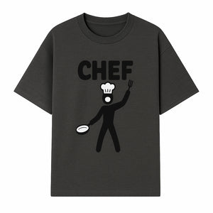 Chef Silhouette Wall Art | Kitchen Decor | Cooking Enthusiast Gift | Restaurant Wall Sign | Culinary Art | Modern Home Decor - T-shirt 1758181736858.jpg