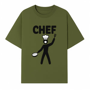 Chef Silhouette Wall Art | Kitchen Decor | Cooking Enthusiast Gift | Restaurant Wall Sign | Culinary Art | Modern Home Decor - T-shirt 1758181736978.jpg