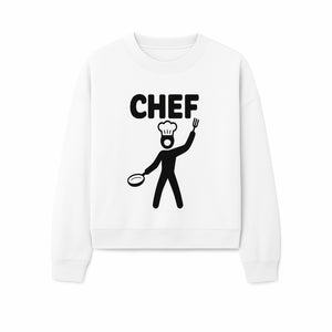 Chef Silhouette Wall Art | Kitchen Decor | Cooking Enthusiast Gift | Restaurant Wall Sign | Culinary Art | Modern Home Decor - Sweatshirt 1758181741180.jpg