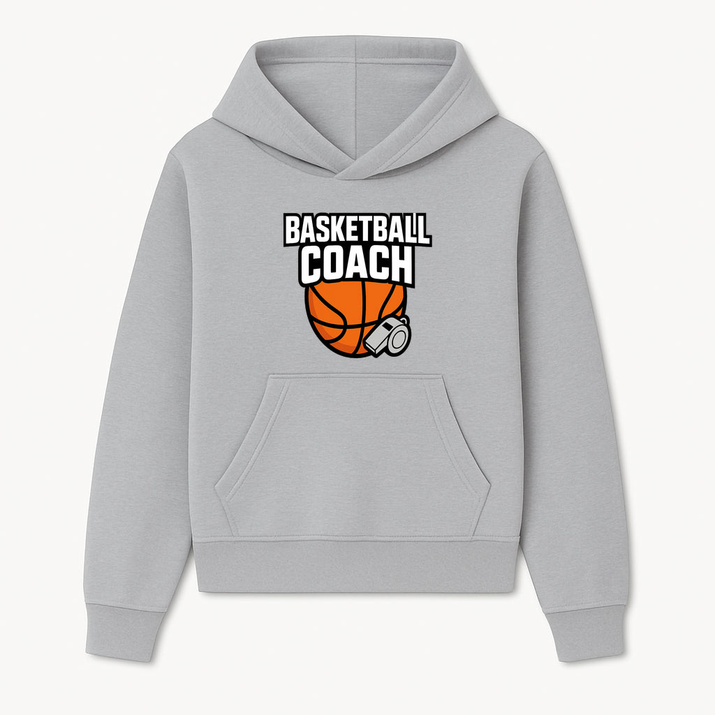 Basketball Coach Graphic Tee - Sports Coaching T-Shirt with Whistle and Ball Design for Coaches and Players - Hoodie 1758186536236.jpg