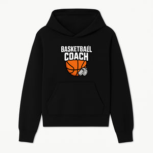 Basketball Coach Graphic Tee - Sports Coaching T-Shirt with Whistle and Ball Design for Coaches and Players - Hoodie 1758186536377.jpg
