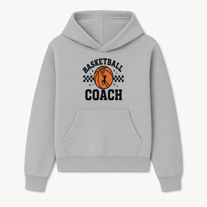 Basketball Coach Graphic Print | Sports Team Apparel | Coaching Gifts | Athletic Merchandise | Basketball Fan Decor - Hoodie 1758186536964.jpg