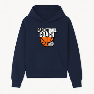 Basketball Coach Graphic Tee - Sports Coaching T-Shirt with Whistle and Ball Design for Coaches and Players - Hoodie 1758186537448.jpg