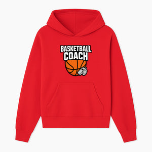 Basketball Coach Graphic Tee - Sports Coaching T-Shirt with Whistle and Ball Design for Coaches and Players - Hoodie 1758186537591.jpg