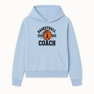 Basketball Coach Graphic Print | Sports Team Apparel | Coaching Gifts | Athletic Merchandise | Basketball Fan Decor - Hoodie 1758186537716.jpg