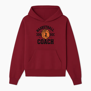 Basketball Coach Graphic Print | Sports Team Apparel | Coaching Gifts | Athletic Merchandise | Basketball Fan Decor - Hoodie 1758186537991.jpg