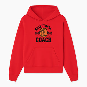 Basketball Coach Graphic Print | Sports Team Apparel | Coaching Gifts | Athletic Merchandise | Basketball Fan Decor - Hoodie 1758186538270.jpg