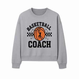 Basketball Coach Graphic Print | Sports Team Apparel | Coaching Gifts | Athletic Merchandise | Basketball Fan Decor - Sweatshirt 1758186544378.jpg