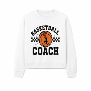 Basketball Coach Graphic Print | Sports Team Apparel | Coaching Gifts | Athletic Merchandise | Basketball Fan Decor - Sweatshirt 1758186544518.jpg